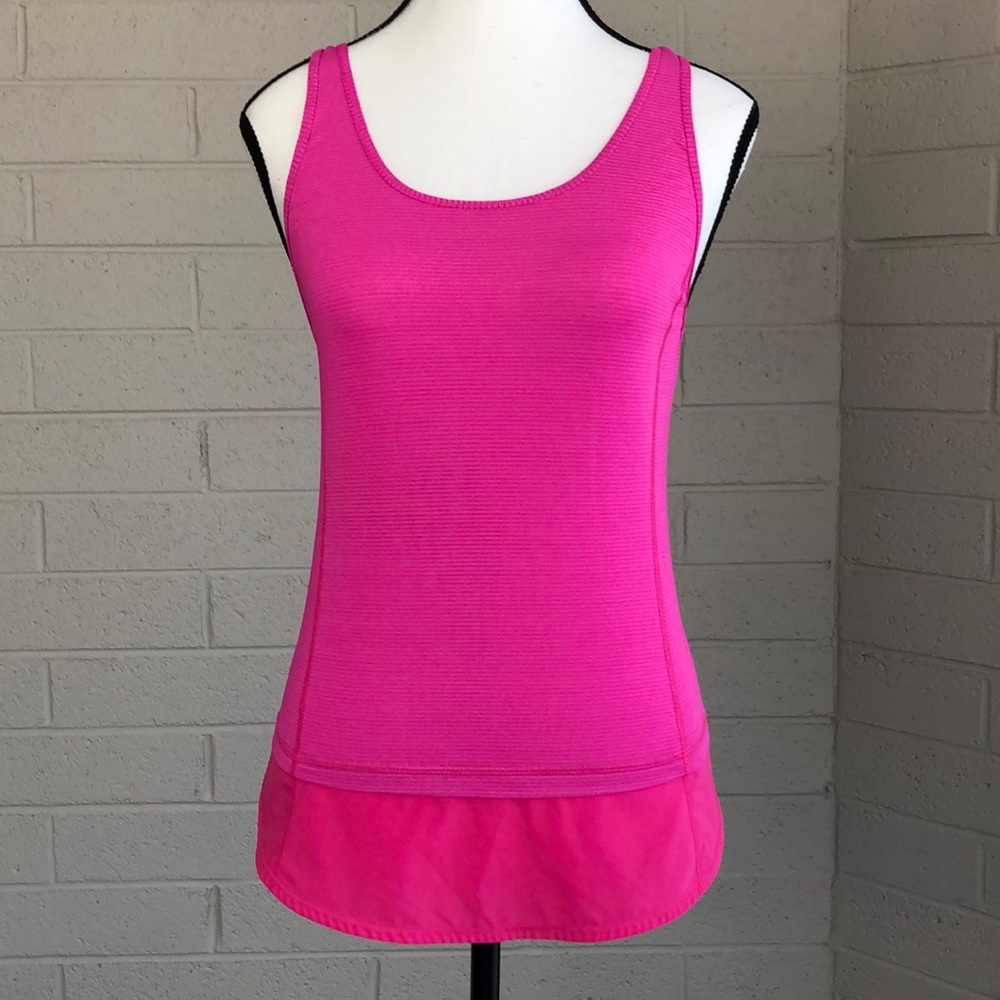 50) Lululemon Hot Pink Tank Top, S*